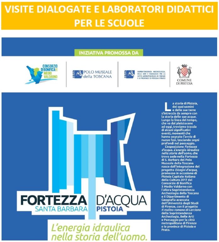 Proposte didattiche Fortezza d'acqua 2019-2020