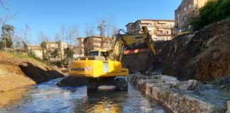 Elsa a Poggibonsi: il Consorzio ripara la sponda a meno di due mesi dal maltempo