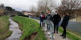 Torrente Furba: risanamento della frana a cura del Consorzio di bonifica