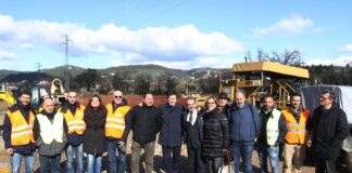 SOPRALLUOGHI SUL CANTIERE RECORD PER LE CASSE DI ESPANSIONE E PARCO URBANO DEL MENSOLA A FIRENZE