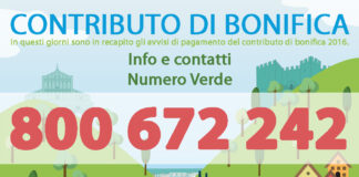 CONTRIBUTO DI BONIFICA: IN ARRIVO NEL MEDIO VALDARNO GLI AVVISI DI PAGAMENTO PER IL 2016