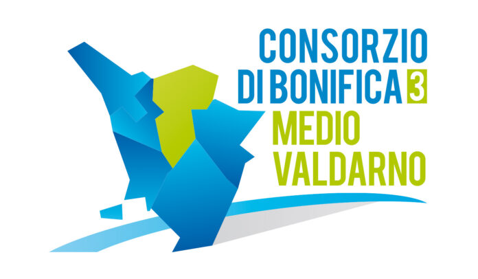 Logo 3 Medio Valdarno Consorzio di Bonifica con numero CMYK