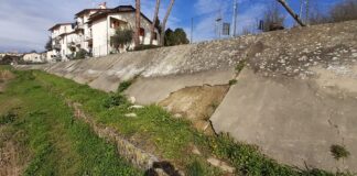 Greve a Scandicci, riparati i rinforzi in cemento dell’argine
