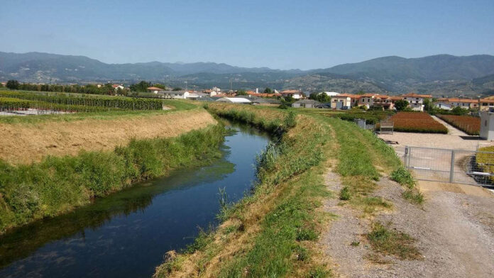 Brana argine sinistro Via Toscana Pistoia