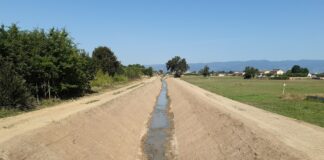 Quarrata, in corso il rifacimento arginale sul Dogaia del Quadrelli
