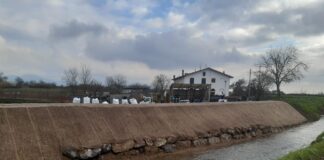 Brana ad Agliana: argine già riparato dal Consorzio