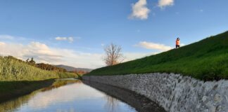Muri di sponda risanati sulla Bure tra Pistoia e Agliana