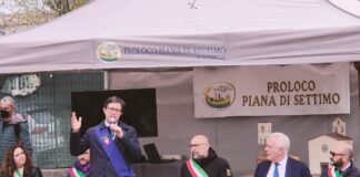 Inaugurazione della nuova passerella sull’Arno tra Badia a Settimo e San Donnino