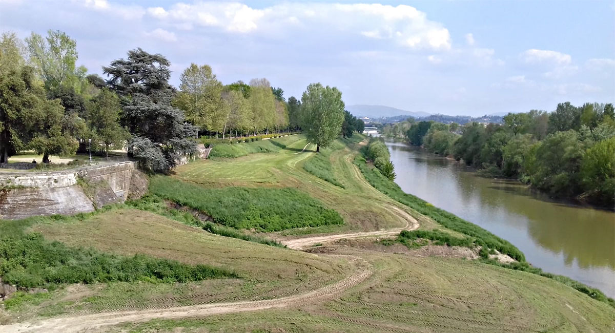 Sfalci fiume Arno