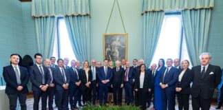 DELEGAZIONE ANBI DI TUTTE LE REGIONI ITALIANE RICEVUTA DAL PRESIDENTE DELLA REPUBBLICA SERGIO MATTARELLA