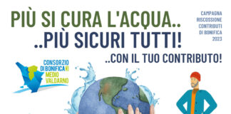 Contributi di Bonifica 2023 in arrivo nel Medio Valdarno, con Il Signor CBMV e la domiciliazione bancaria