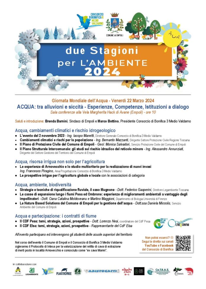 Iniziativa CBMV COMUNE EMPOLI Giornata Acqua_22.03.2024