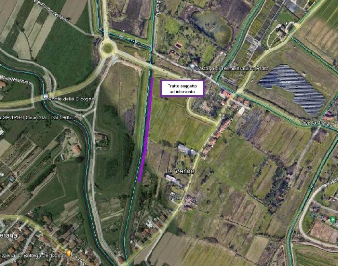 Argine Bagnolo a Caserane 2024_localizzazione