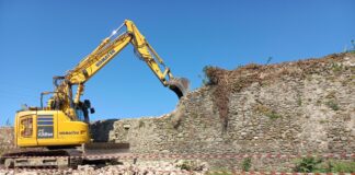 Ombrone Pistoiese a Ponte di Gello: in sicurezza i muri di sponda