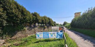 Pistoia: lavori in ultimazione sui muri interni del Torrente Bure
