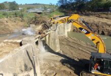 San Gimignano (SI): conclusi i lavori di demolizione del ponte-guado a Ulignano