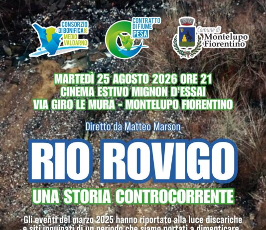 Rio Rovigo, un’operazione controcorrente: a Montelupo il docufilm sull’intervento del Consorzio di Bonifica