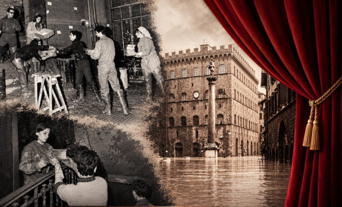 Memoria sull'alluvione in scena